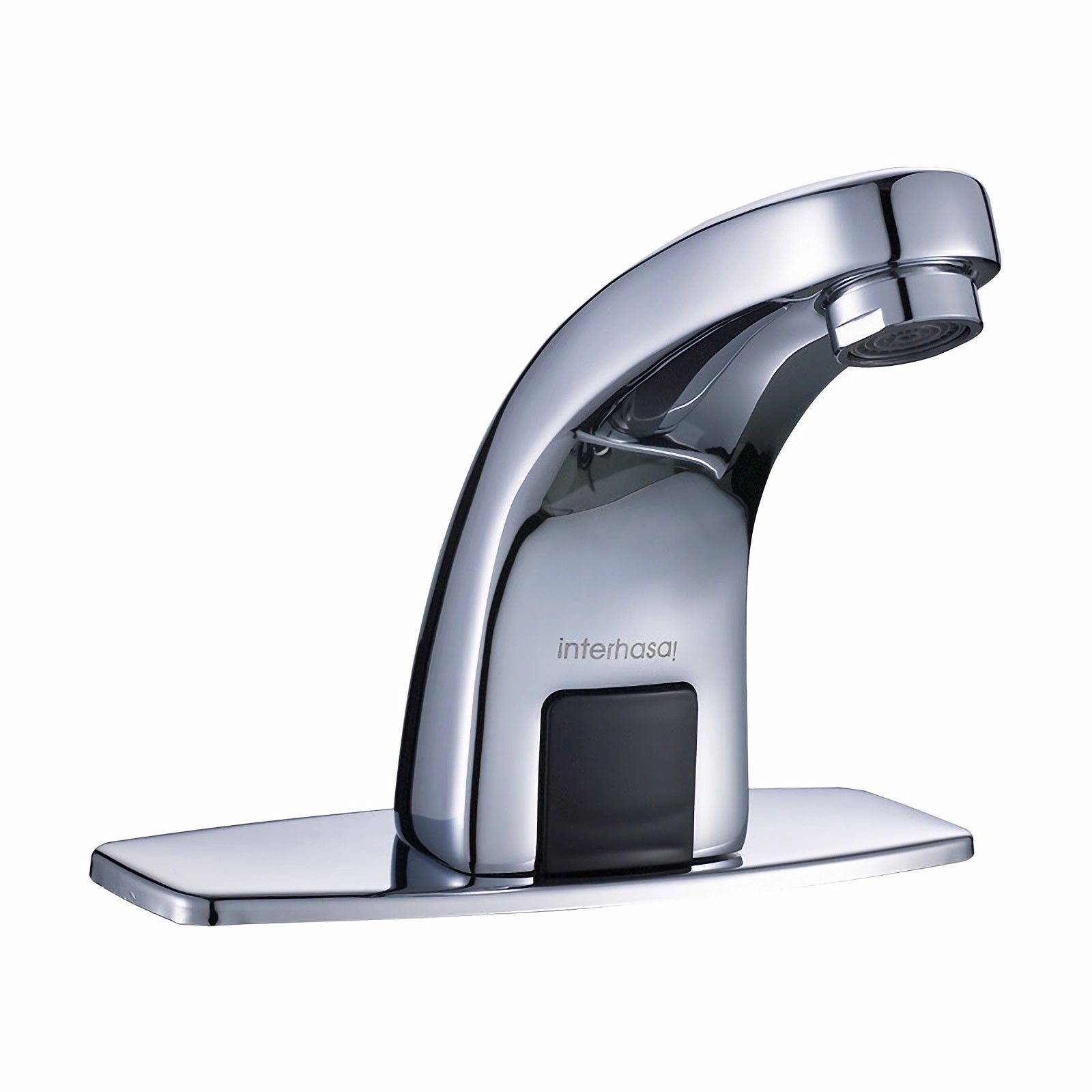 interhasa! Automatic Sensor Faucet Touchless Cold/Hot Water Battery or Plug-in for Commercial and Home, CE Certified