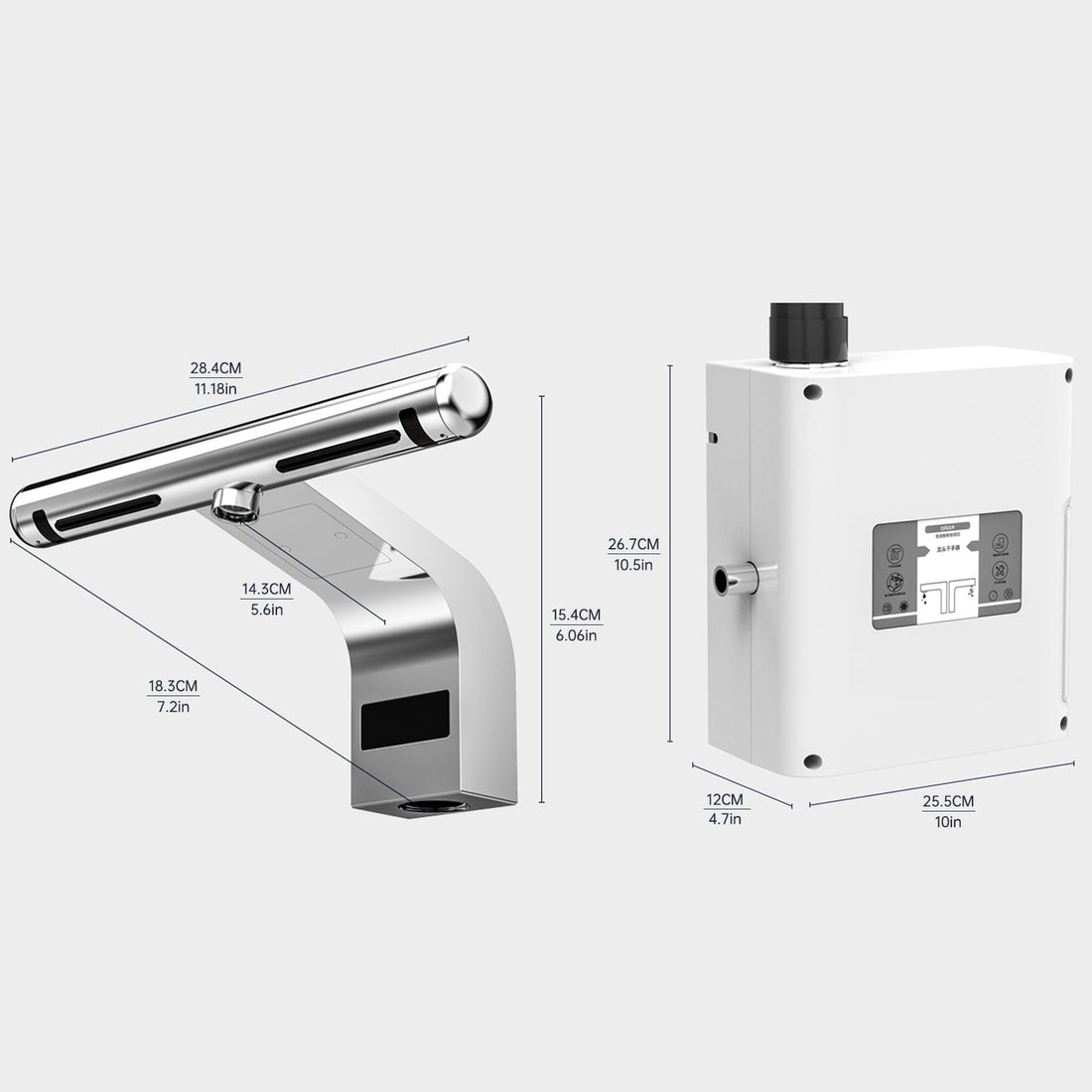 interhasa! New Induction Faucet  Combined With A 2-In-1 1150w，A3871